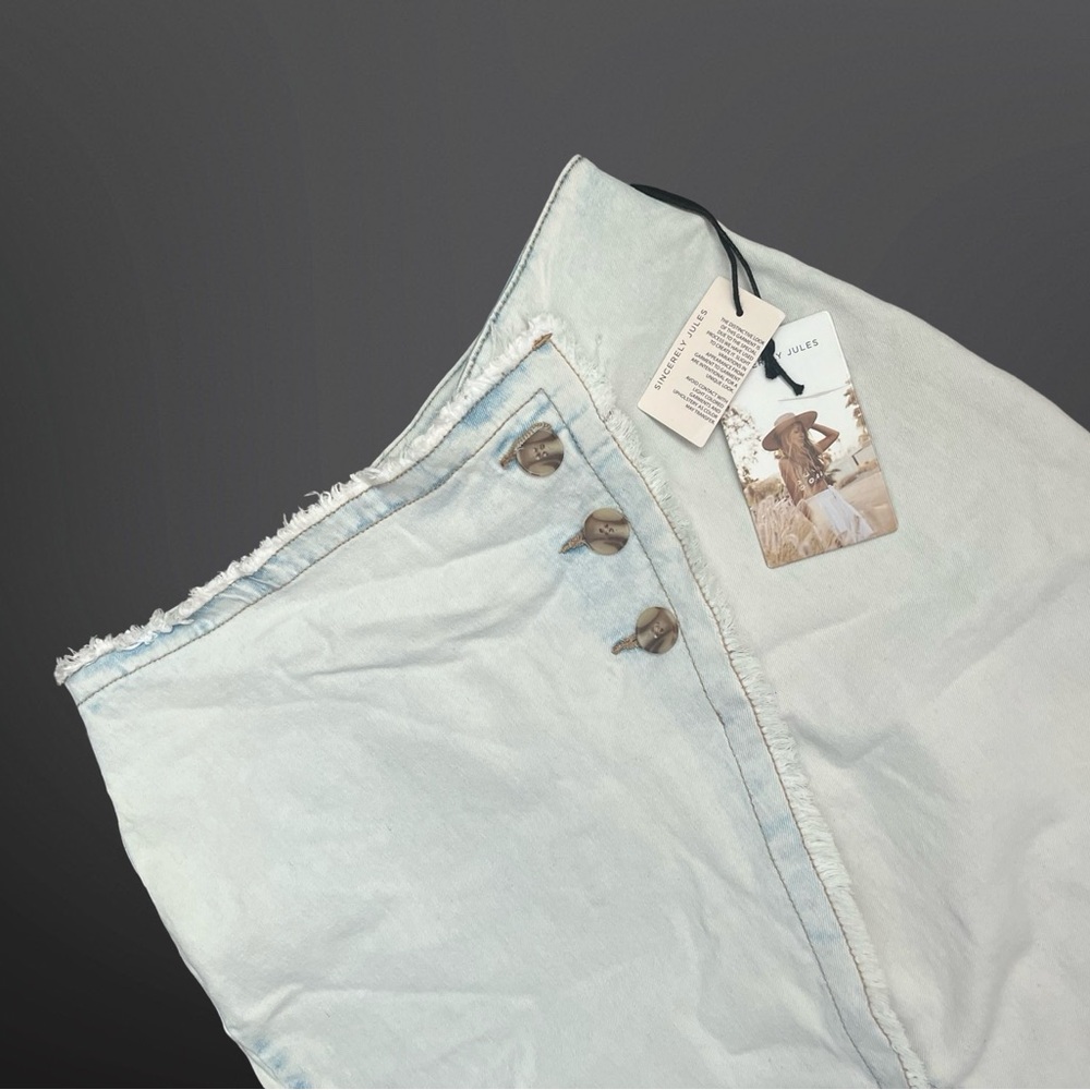 Sincerely Jules Light Blue Denim Maxi Skirt Size 5. - Picture 3 of 5